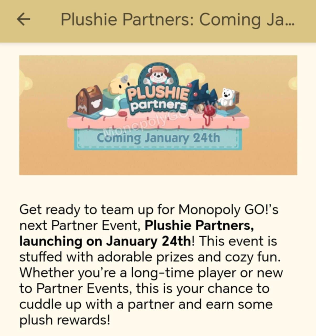Partner event